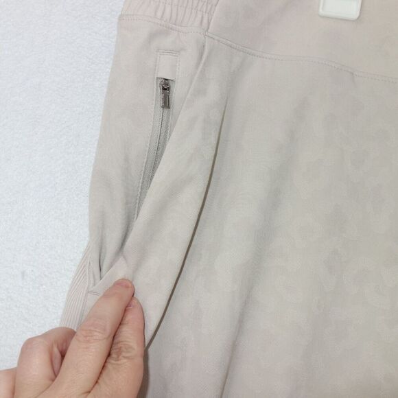 NEW Athleta Brooklyn Textured Joggers Pants Beige Tan Women's Plus Size 24 - Picture 4 of 13